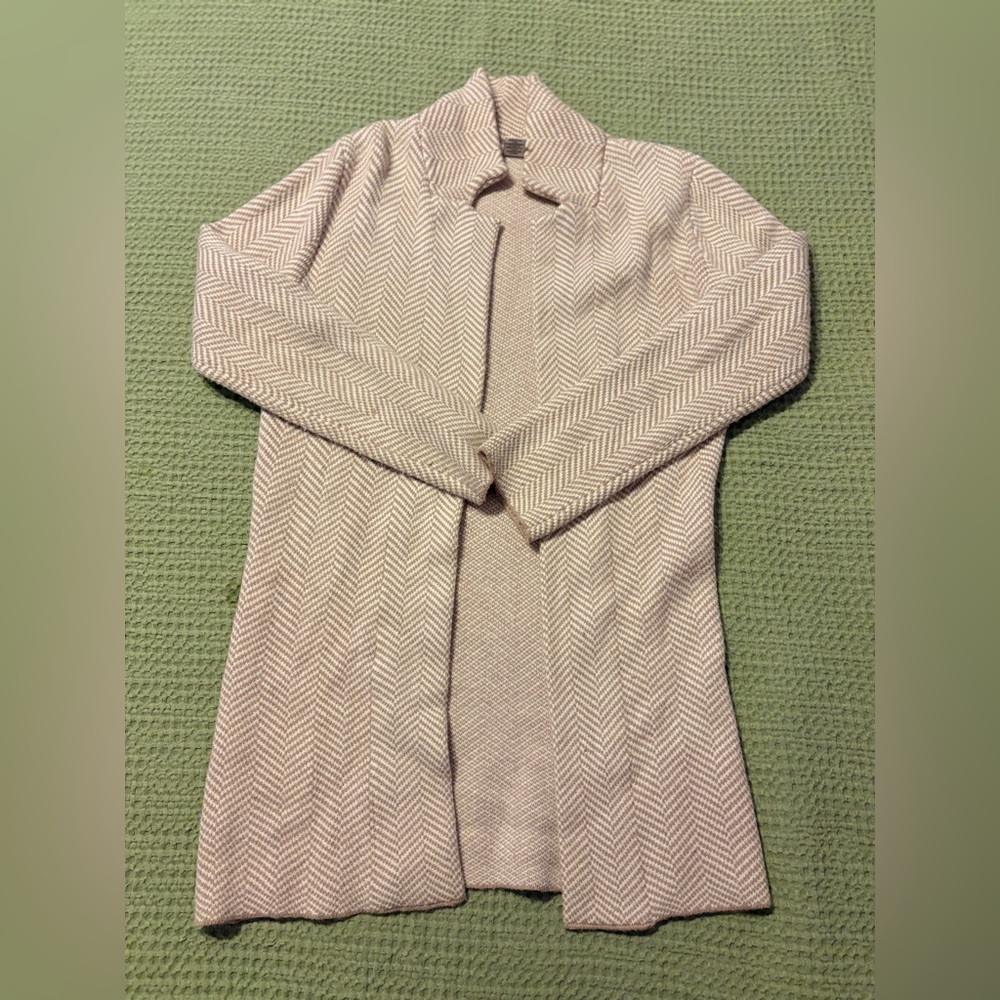 Sincerely Jules Pink and White Cardigan
